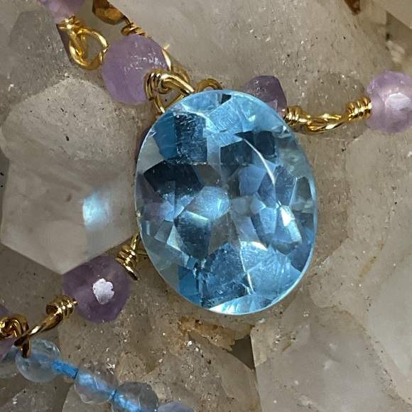 Lue Topaz Oval Cut Loosegem